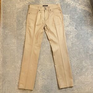 Cody James Jackson Jeans Mens 34x36 Beige Slim Straight Stretch Denim Pants